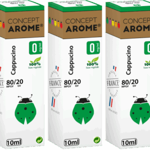 10ML CAPPUCCINO 0MG