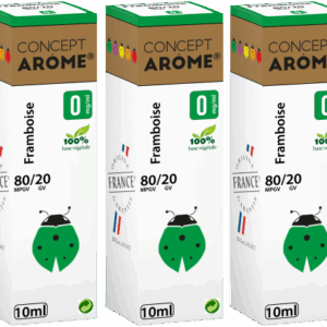 10ML FRAMBOISE 0MG