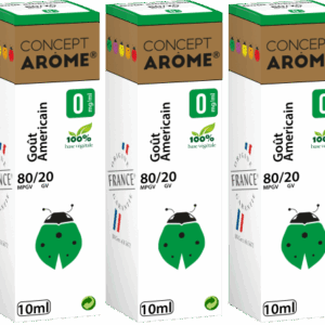 10ML GOUT AMERICAIN 0MG