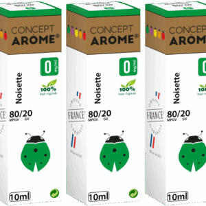 10ML NOISETTE 0MG