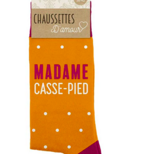 CHAUSSETTES MADAME CASSE PIED