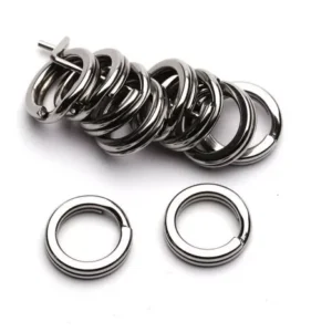 Xtreme Split Ring 12mm 90kg 10pcs Black Cat