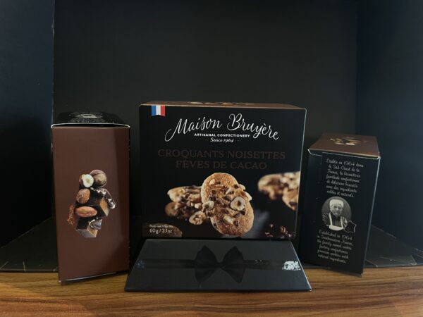 Maison Bruyère - Croquants Noisettes fèves de Cacao