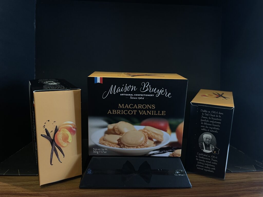 Maison Bruyère - Macarons Abricot Vanille