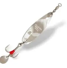 Battle River Spoon 60g 9cm Silver Black Bat