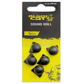 Sound Ball 5pcs Black Cat