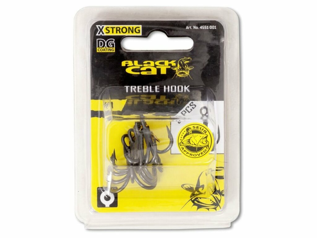 Trebel Hook #1 5pcs Black Cat