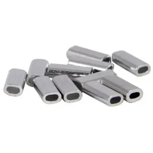 Pinch Sleeves 01.2mm 20pcs Black Cat